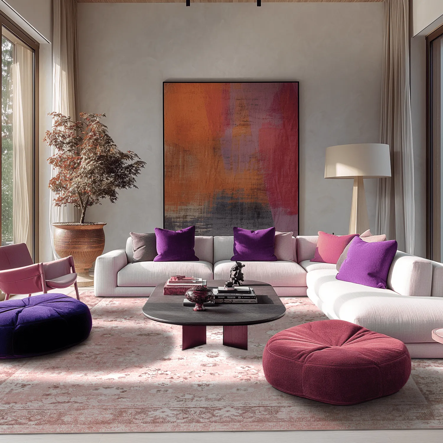 Tappeto Wilton - Gombalia (rosa)