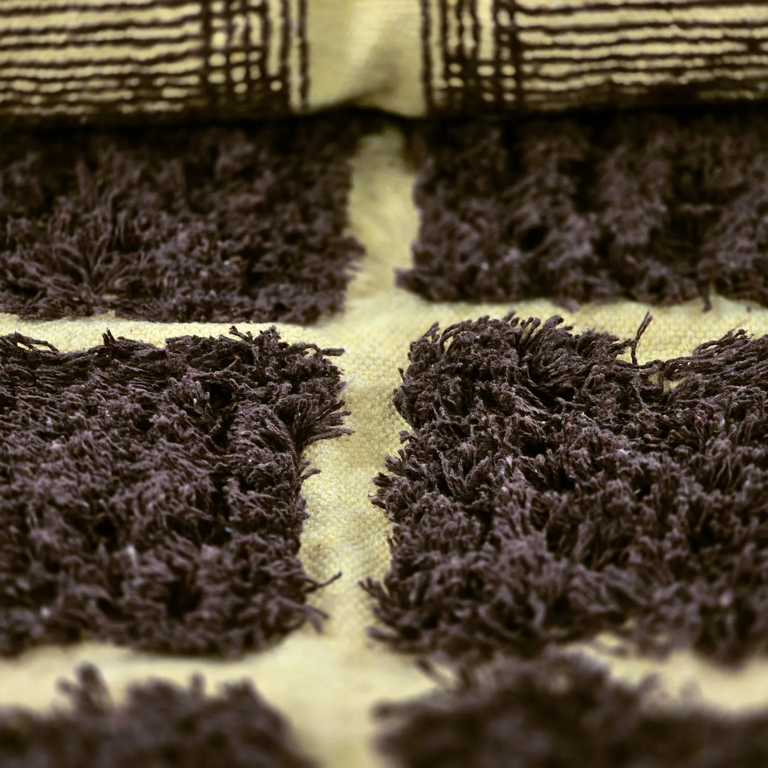 Tappeto A Pelo Lungo - Ikara Natural Cotton Shaggy (marrone)