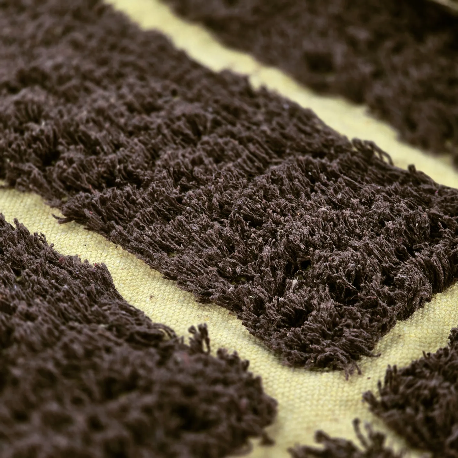 Tappeto A Pelo Lungo - Ikara Natural Cotton Shaggy (marrone)