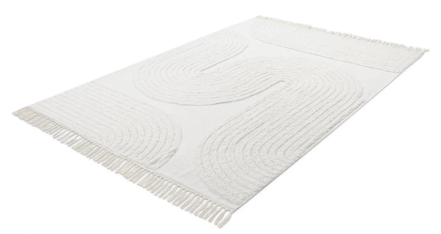 Tappeto A Pelo Lungo - Jovie Natural Cotton Shaggy (offwhite)