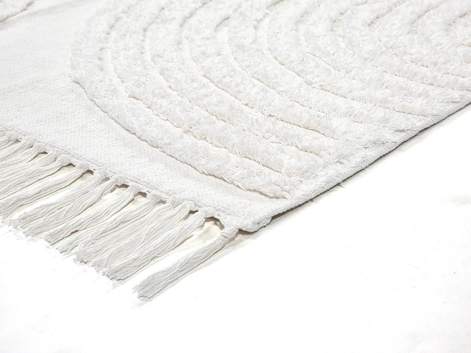 Tappeto A Pelo Lungo - Jovie Natural Cotton Shaggy (offwhite)
