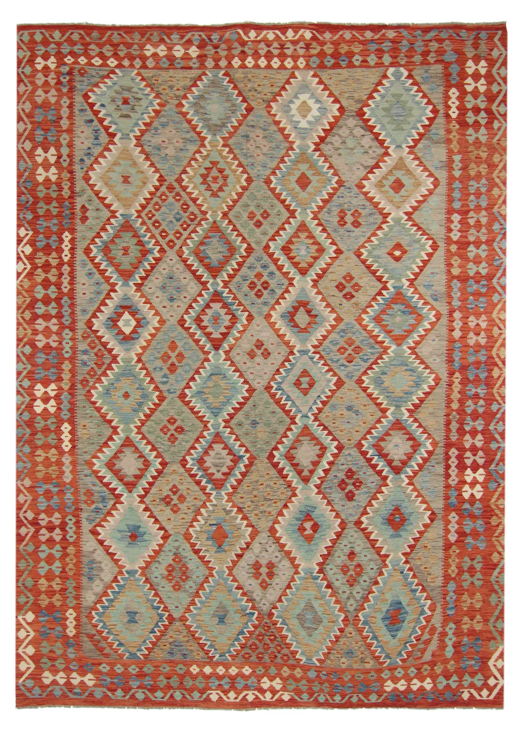 Tappeto kilim orientale 348 x 257 cm