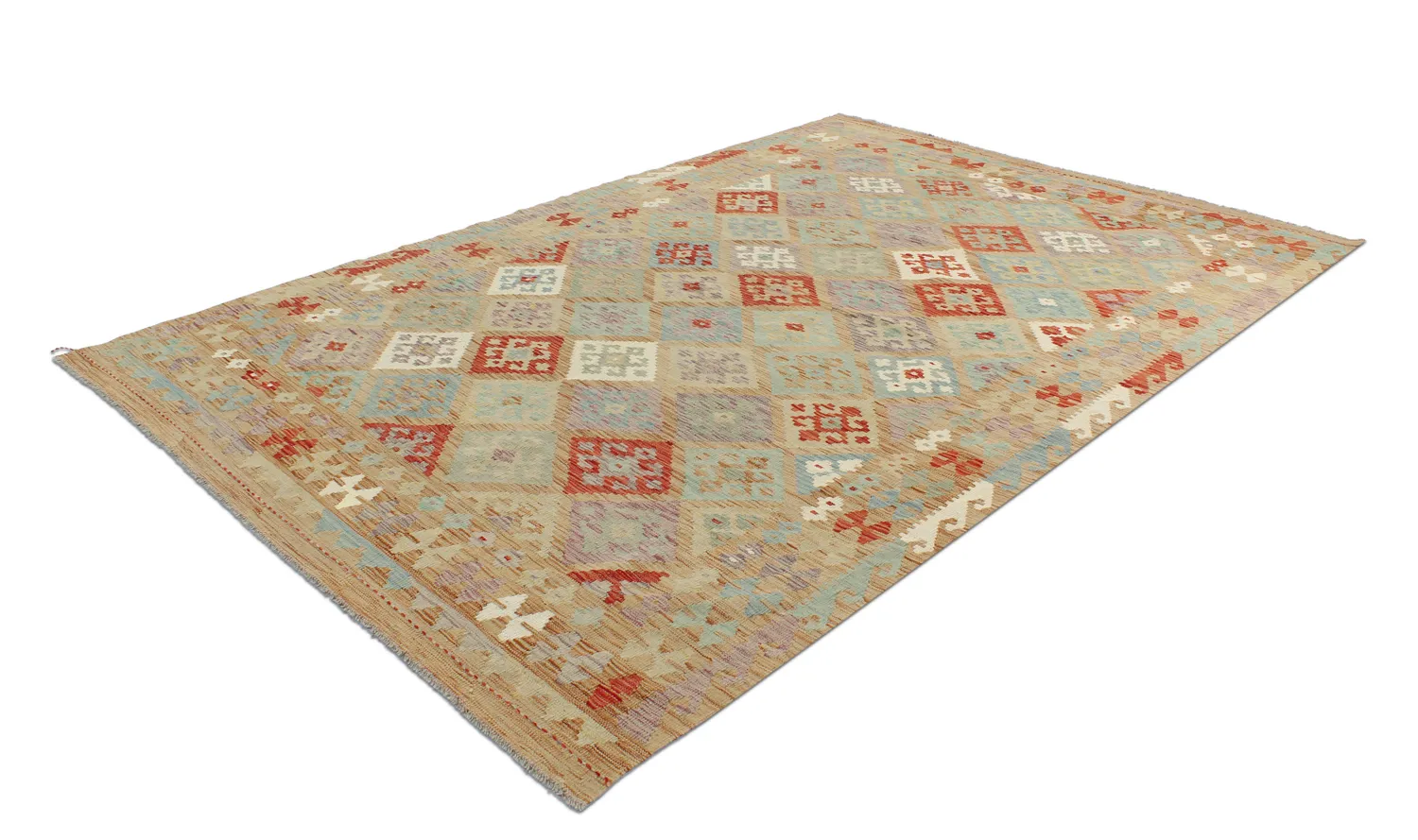 Tappeto kilim orientale 293 x 200 cm