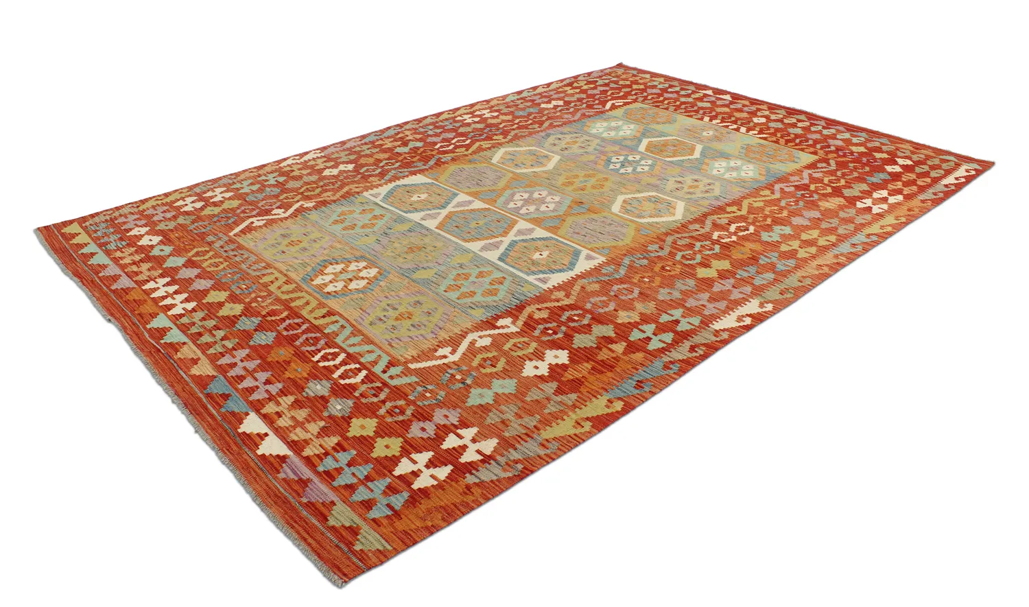 Tappeto kilim orientale 303 x 199 cm