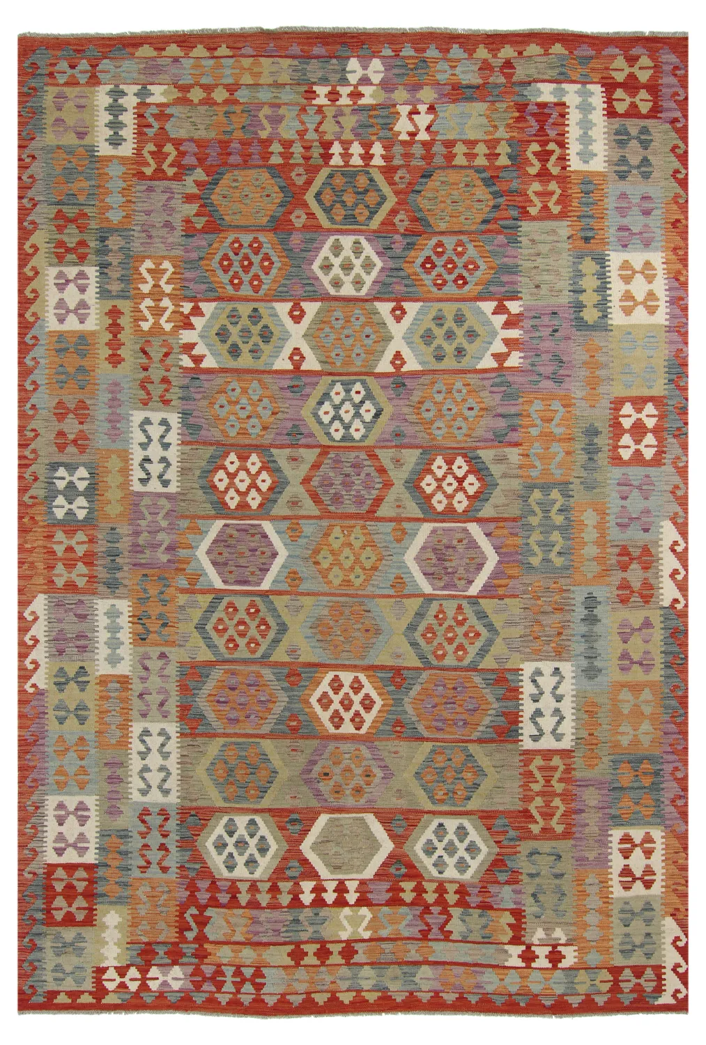 Tappeto kilim orientale 304 x 208 cm
