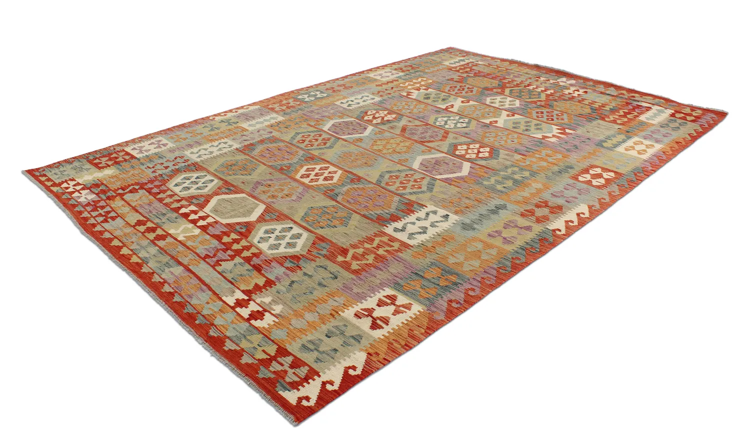 Tappeto kilim orientale 304 x 208 cm