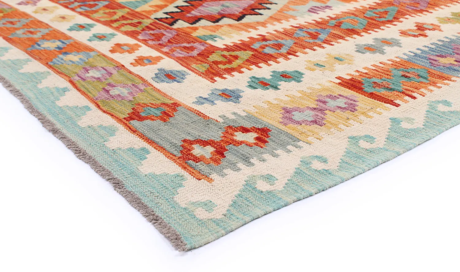 Tappeto kilim orientale 296 x 208 cm