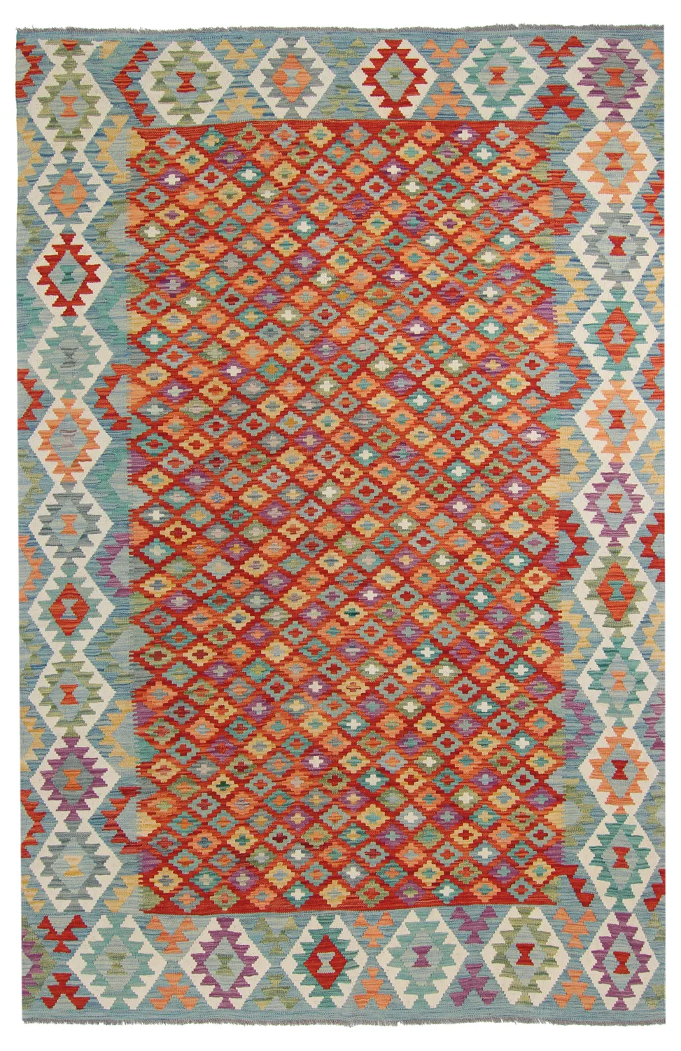 Tappeto kilim orientale 306 x 202 cm