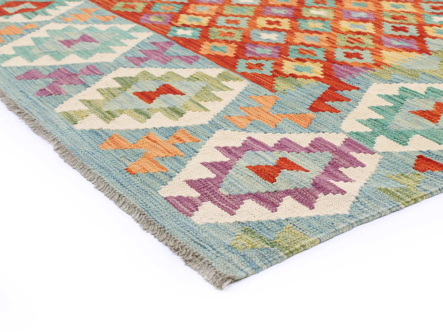 Tappeto kilim orientale 306 x 202 cm