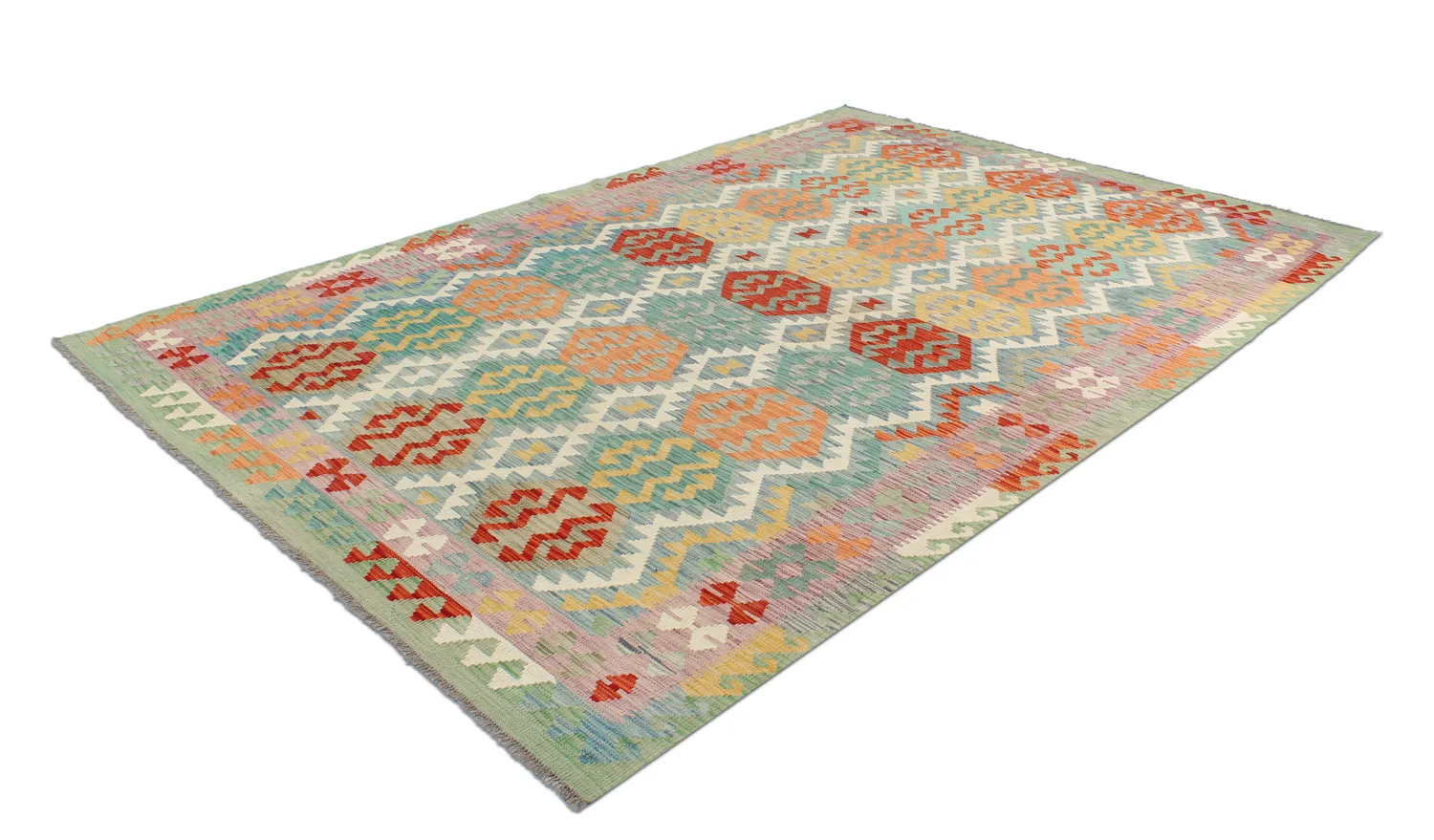 Tappeto kilim orientale 293 x 206 cm