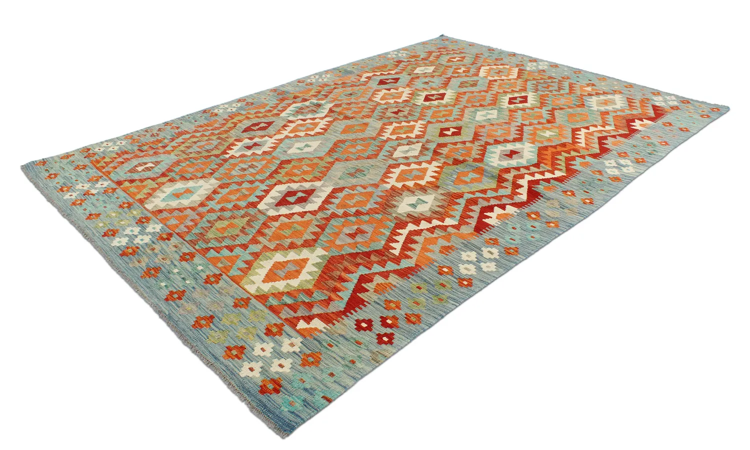 Tappeto kilim orientale 293 x 205 cm