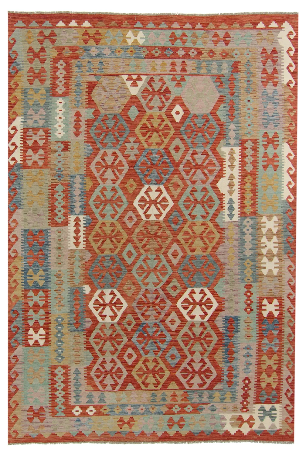 Tappeto kilim orientale 291 x 200 cm