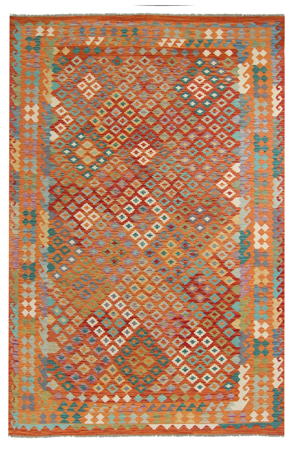 Tappeto kilim orientale 292 x 200 cm