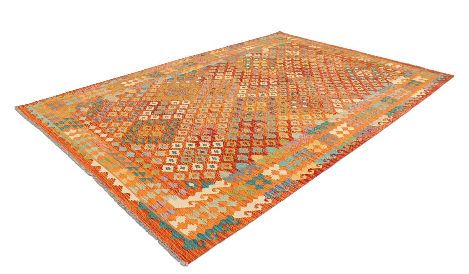Tappeto kilim orientale 292 x 200 cm