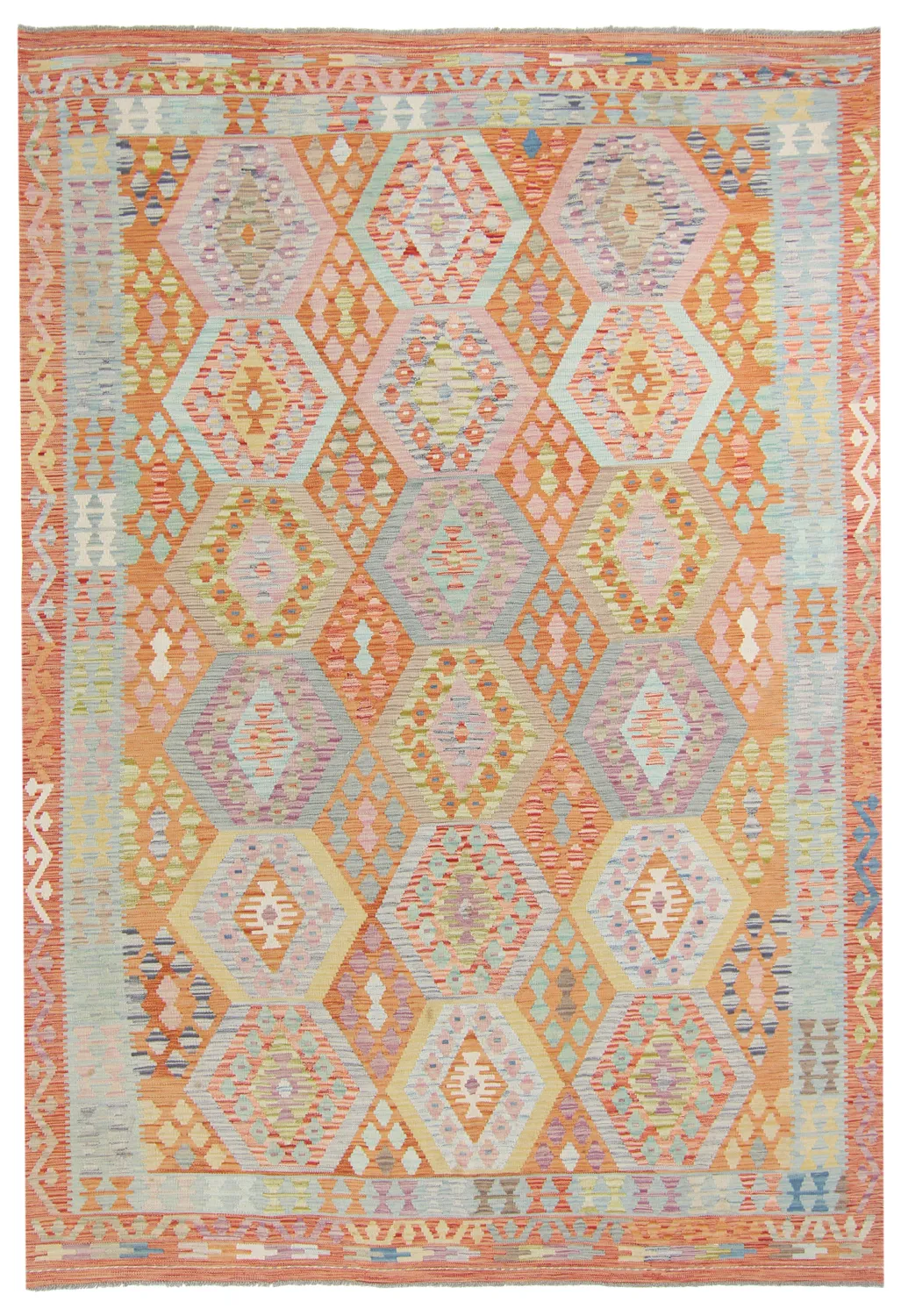 Tappeto kilim orientale 304 x 208 cm