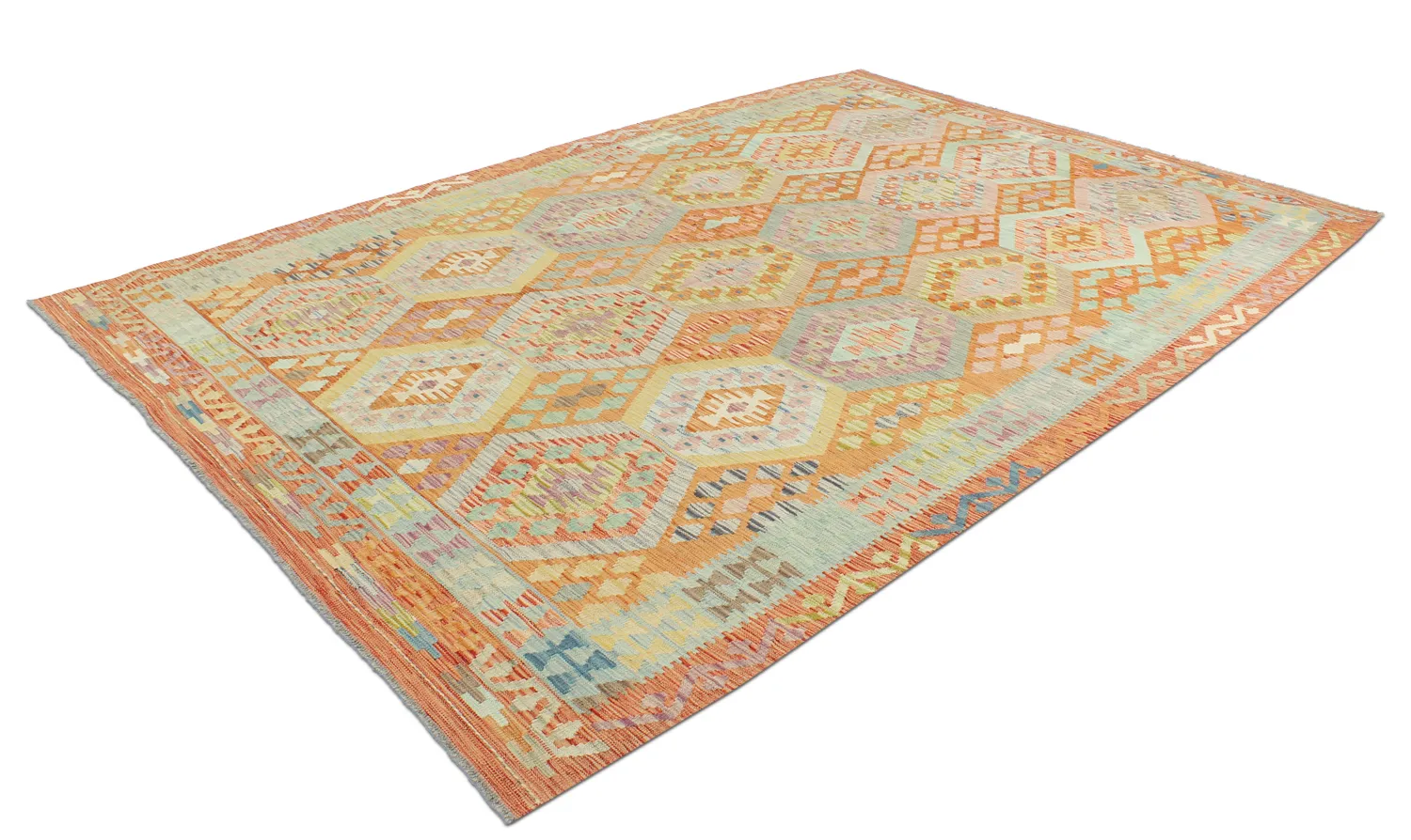 Tappeto kilim orientale 304 x 208 cm