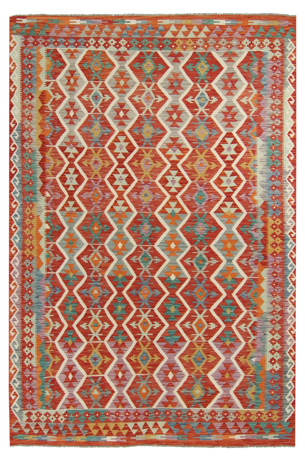 Tappeto kilim orientale 301 x 204 cm