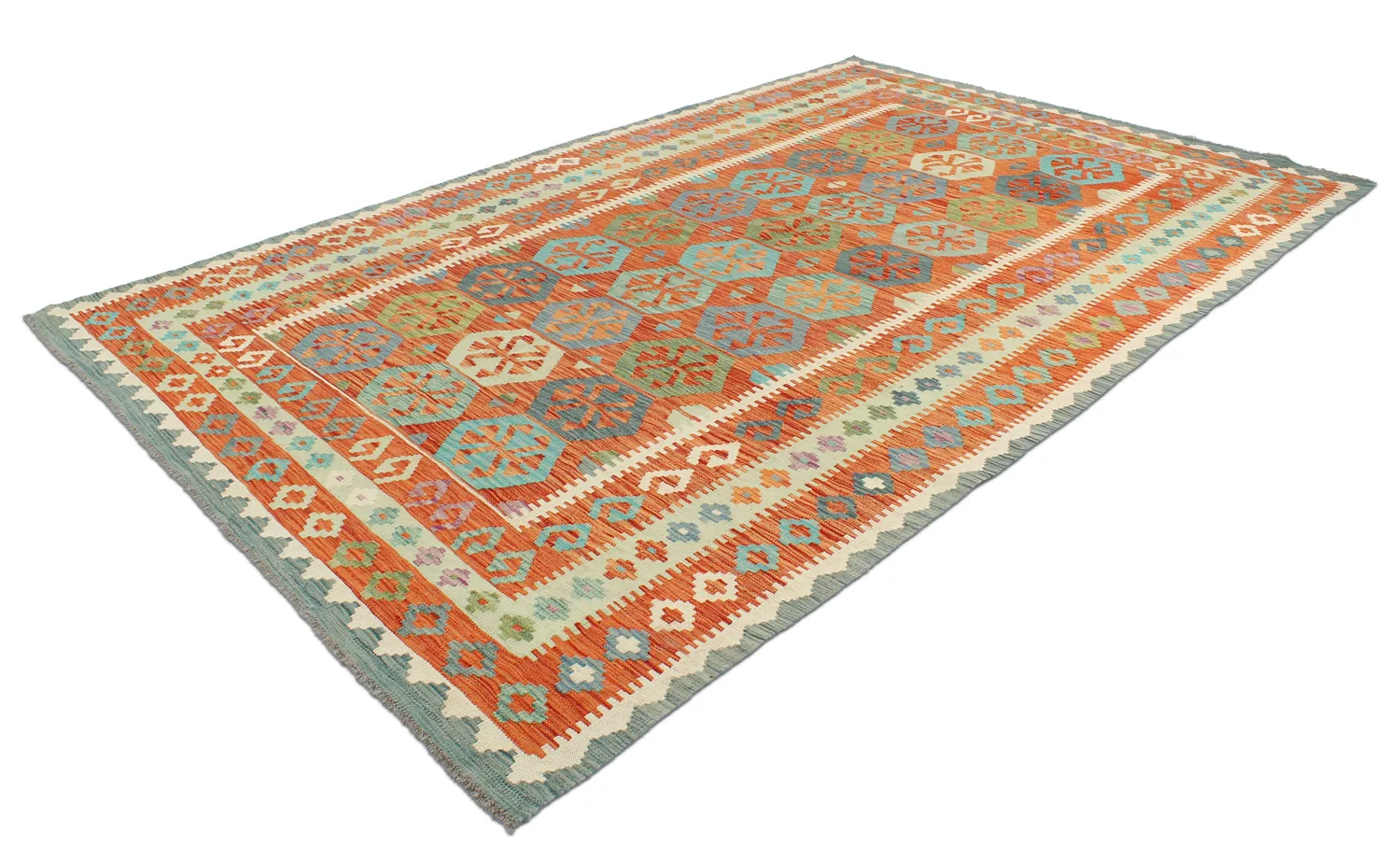 Tappeto kilim orientale 304 x 199 cm