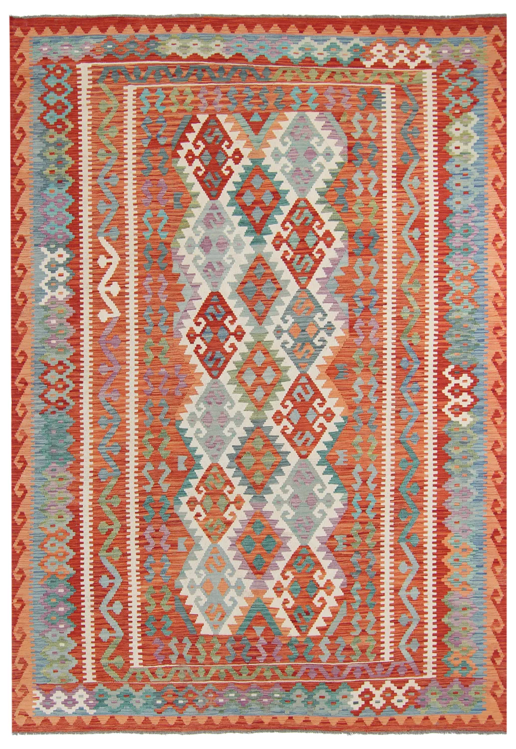 Tappeto kilim orientale 302 x 205 cm
