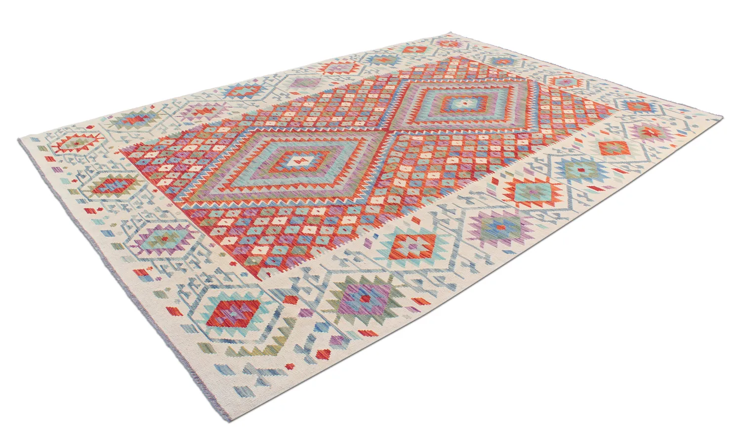 Tappeto kilim orientale 299 x 211 cm