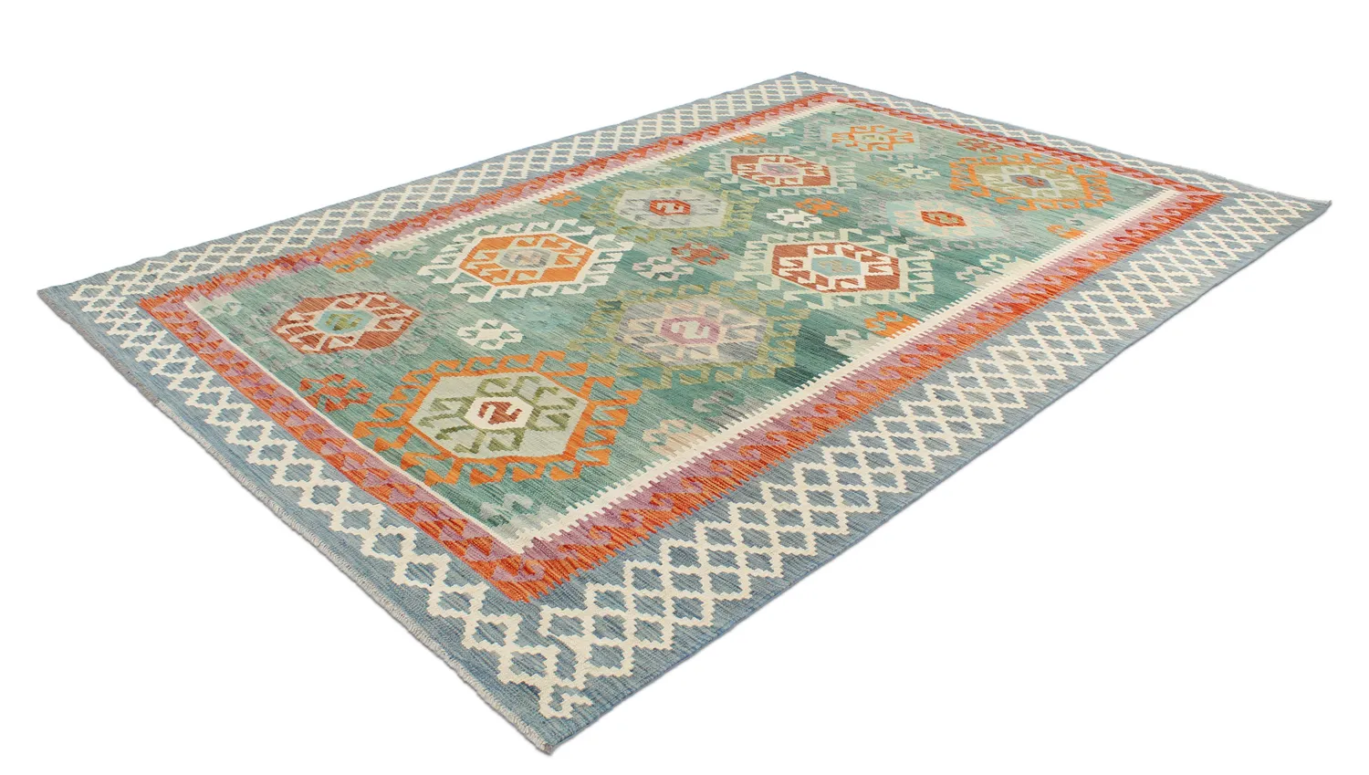 Tappeto kilim orientale 299 x 209 cm