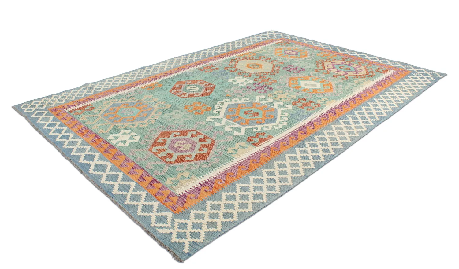 Tappeto kilim orientale 298 x 202 cm