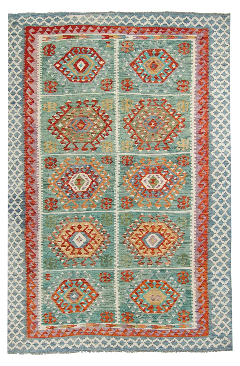 Tappeto kilim orientale 301 x 201 cm