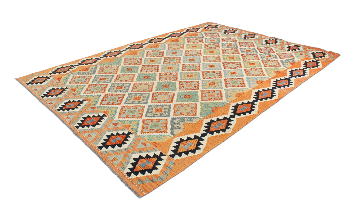 Tappeto kilim orientale 308 x 213 cm