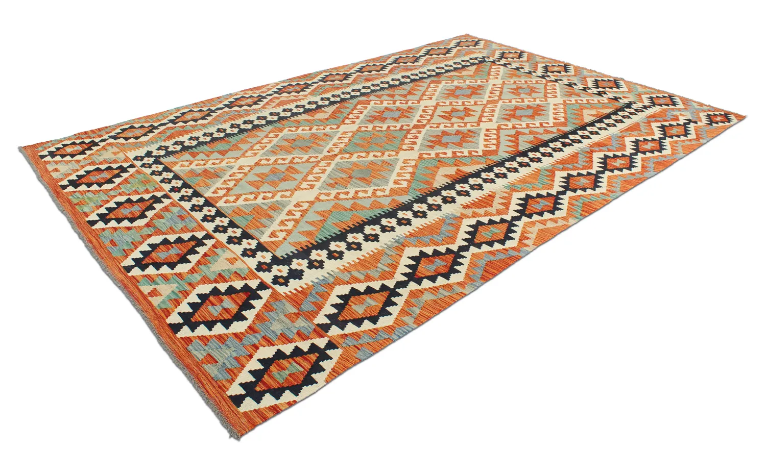 Tappeto kilim orientale 316 x 203 cm