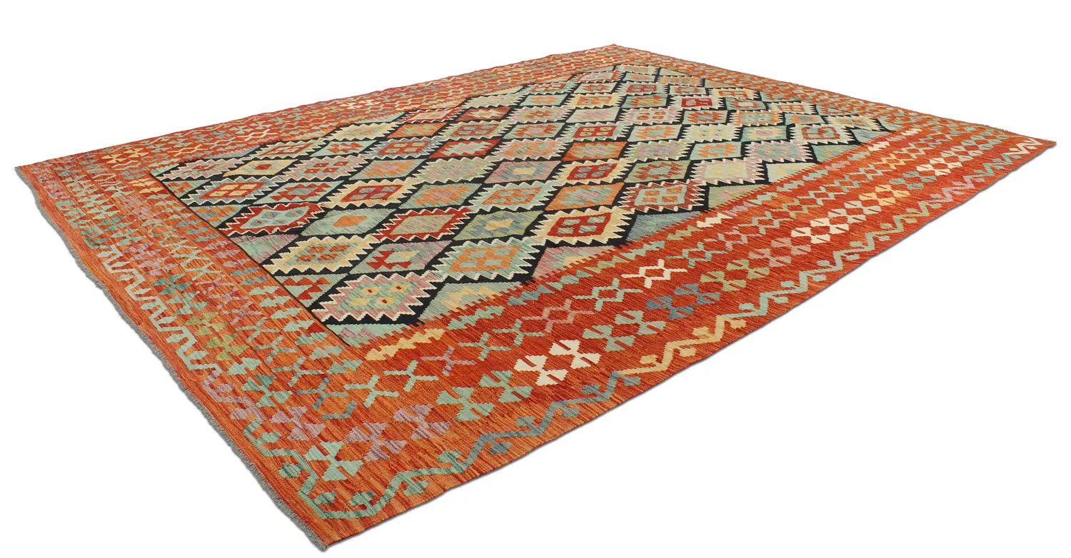 Tappeto kilim orientale 363 x 280 cm