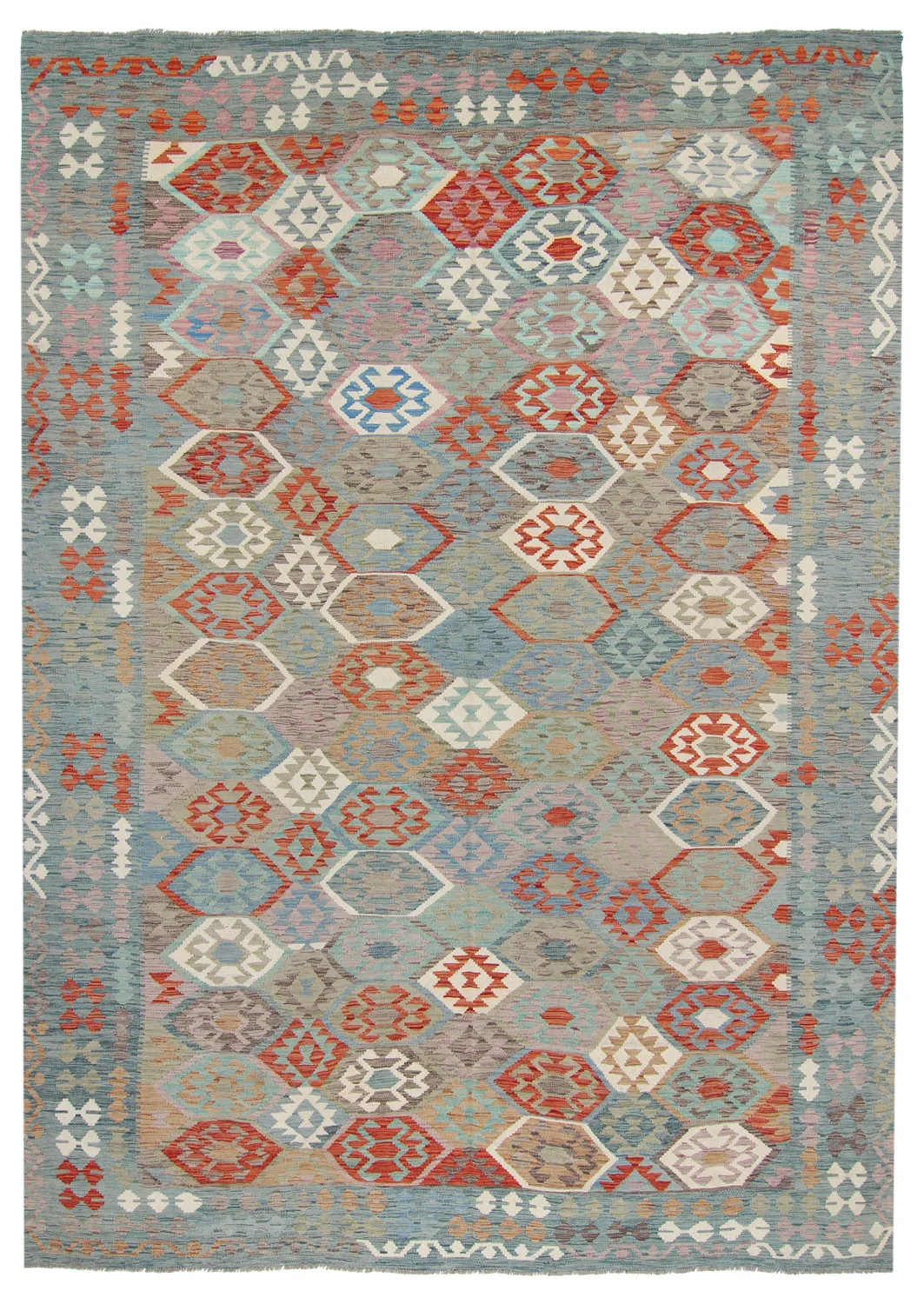 Tappeto kilim orientale 345 x 251 cm