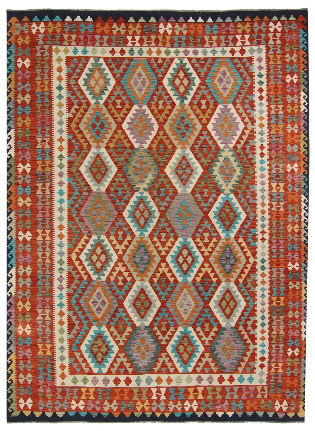 Tappeto kilim orientale 342 x 261 cm