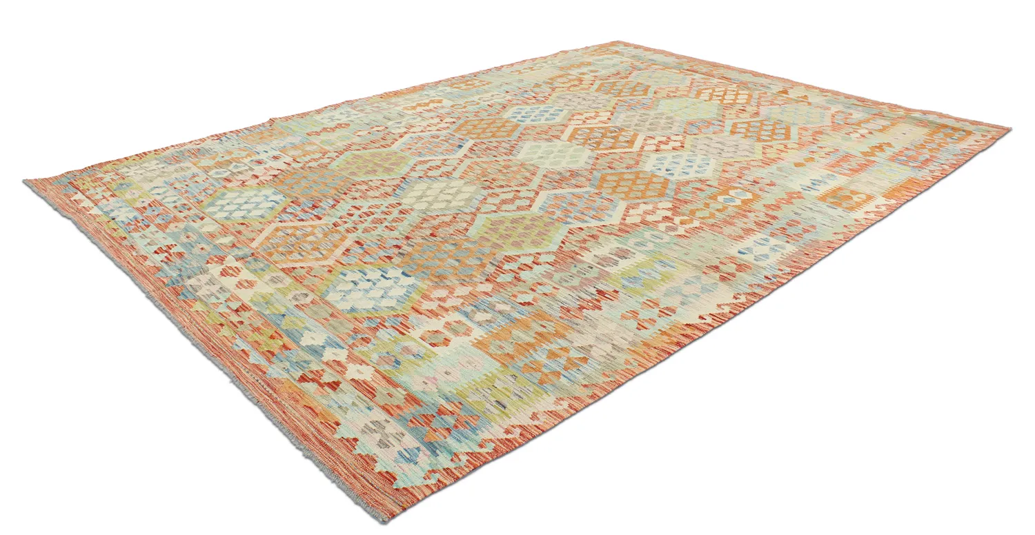 Tappeto kilim orientale 343 x 248 cm