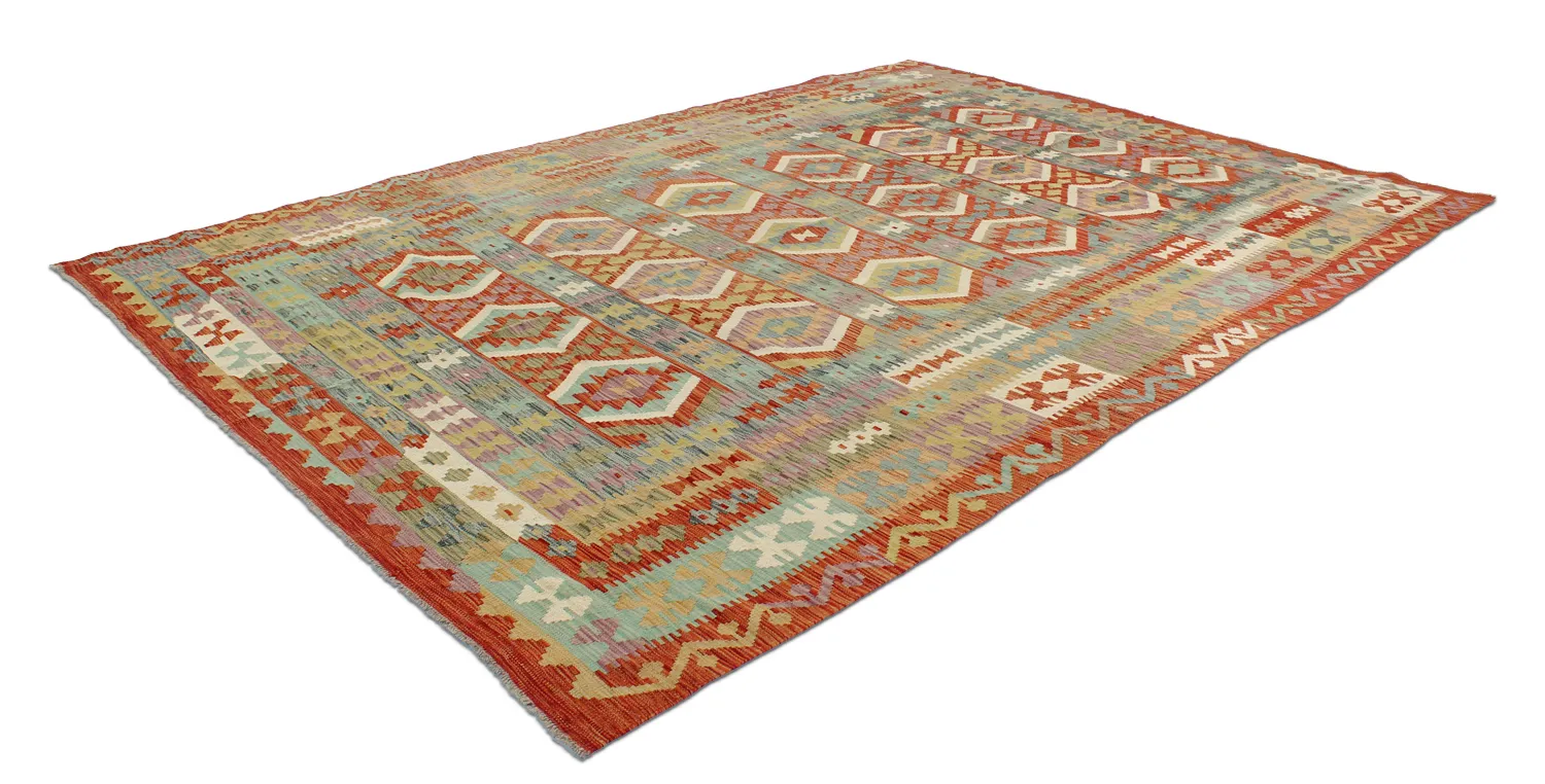 Tappeto kilim orientale 344 x 246 cm