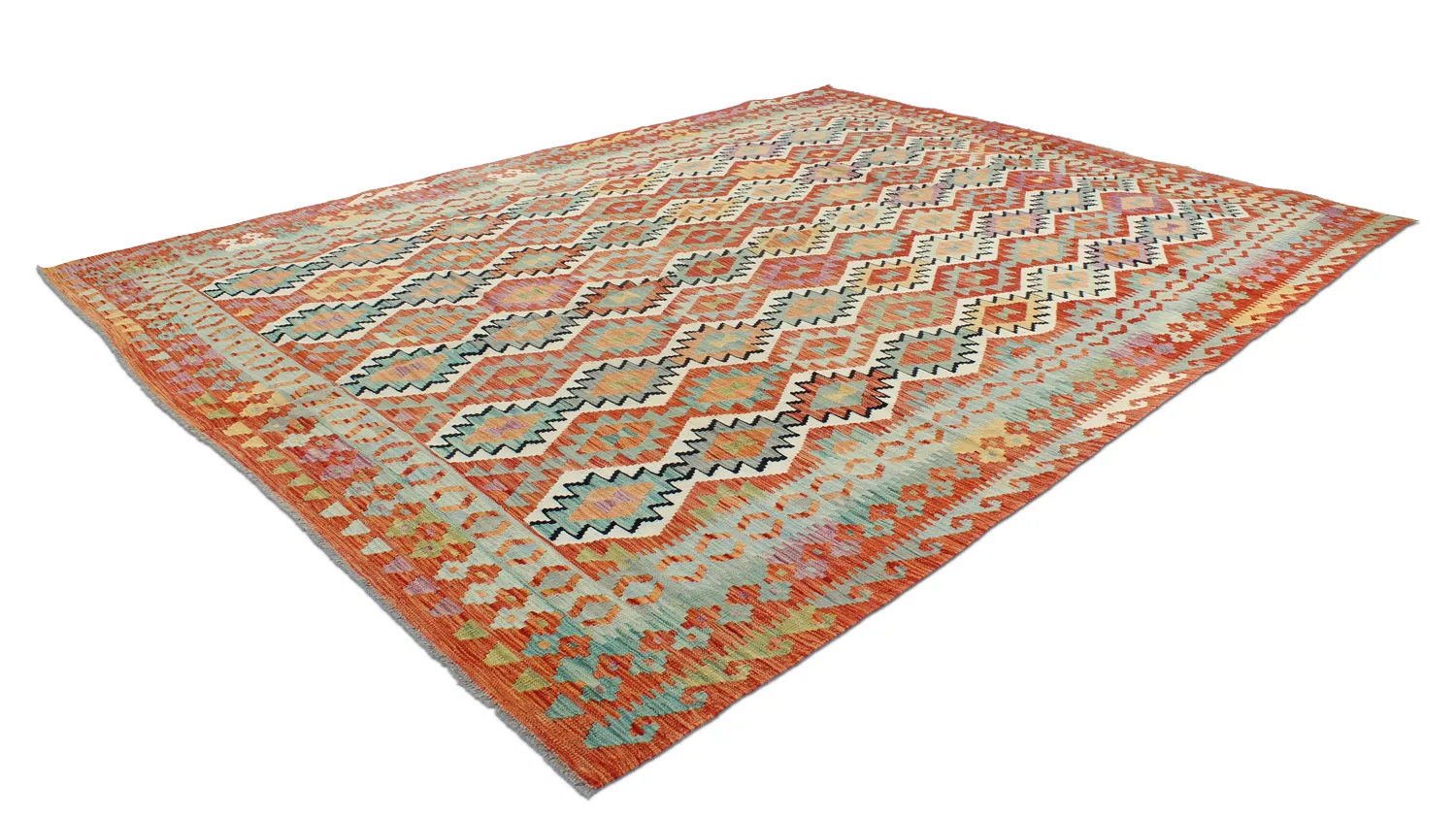 Tappeto kilim orientale 362 x 276 cm