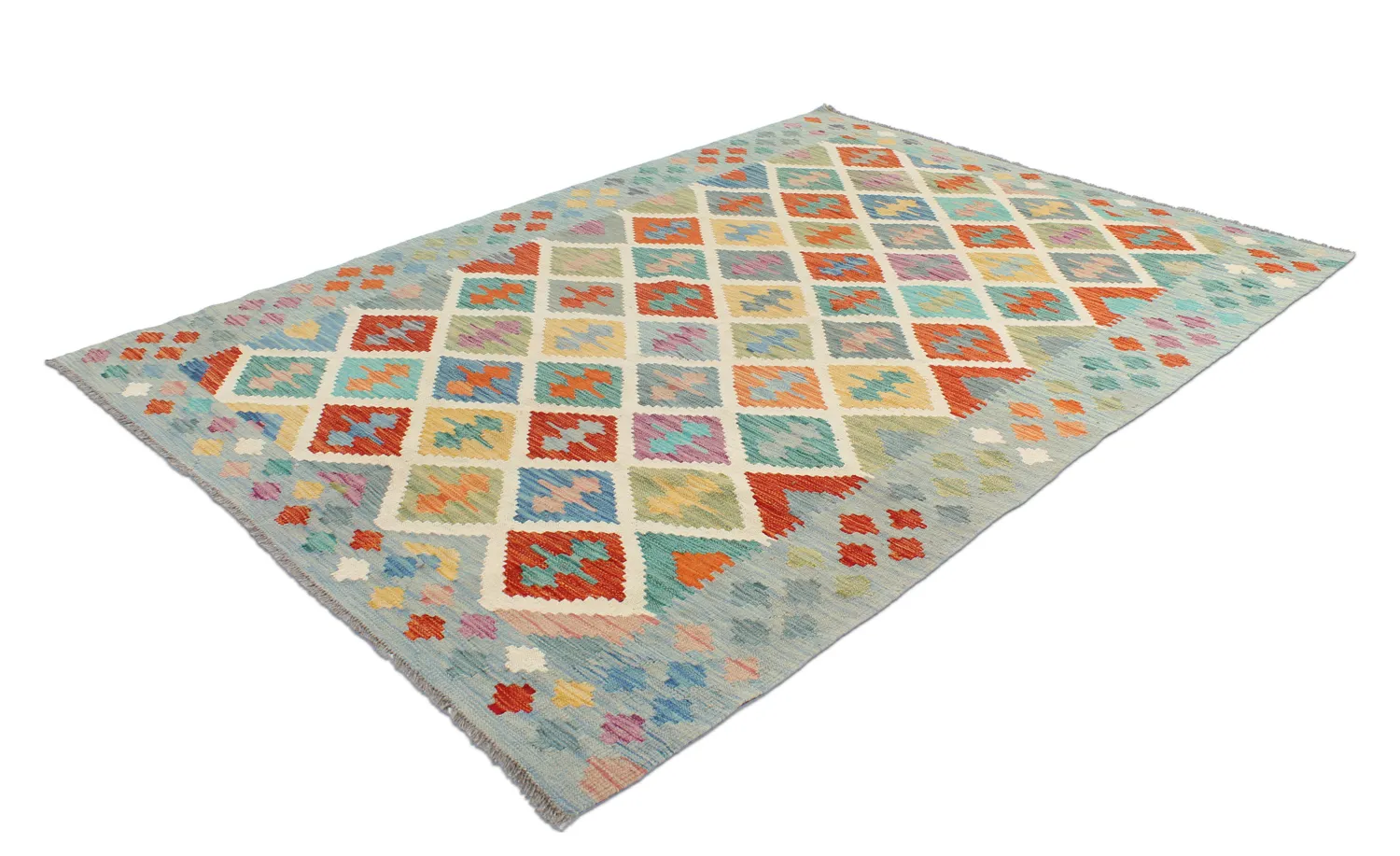 Tappeto kilim orientale 242 x 170 cm