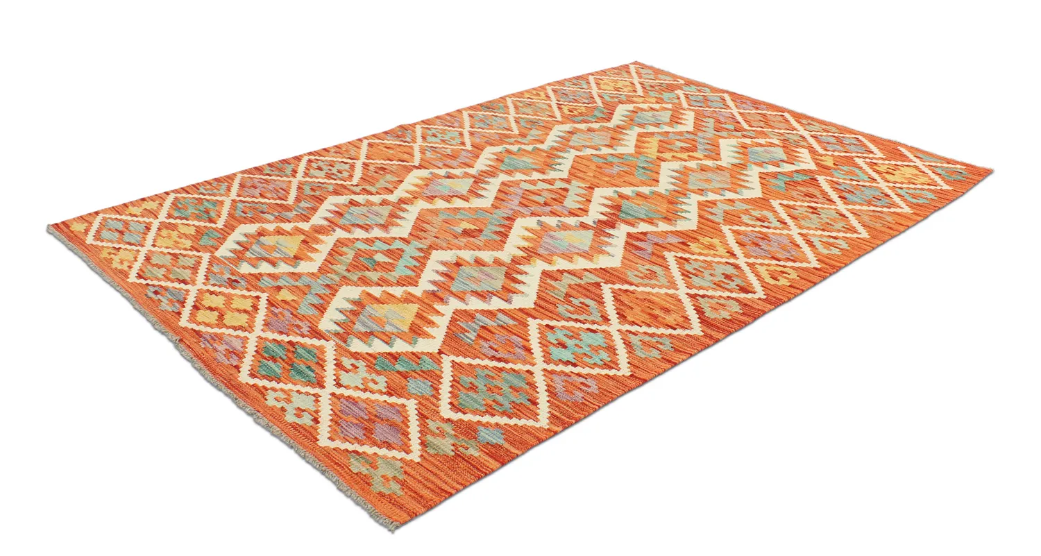 Tappeto kilim orientale 193 x 124 cm