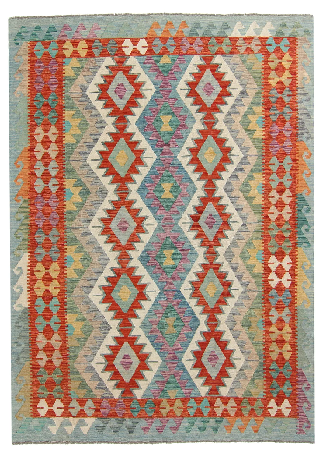Tappeto kilim orientale 243 x 177 cm