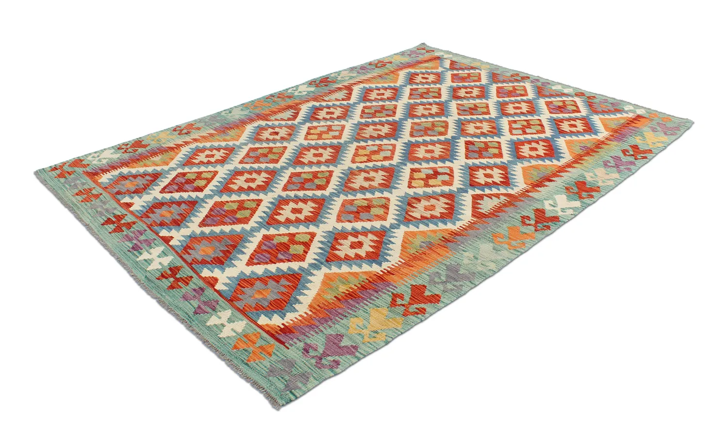 Tappeto kilim orientale 239 x 166 cm