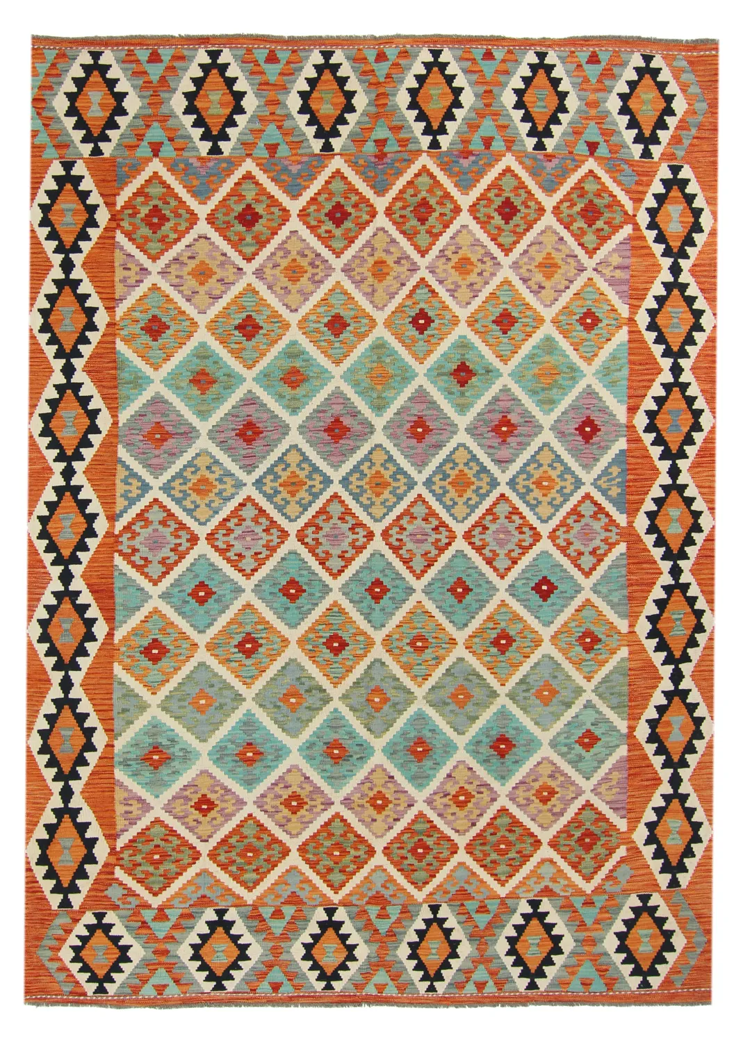 Tappeto kilim orientale 302 x 223 cm