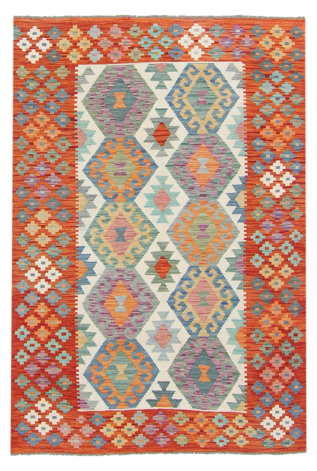 Tappeto kilim orientale 185 x 127 cm