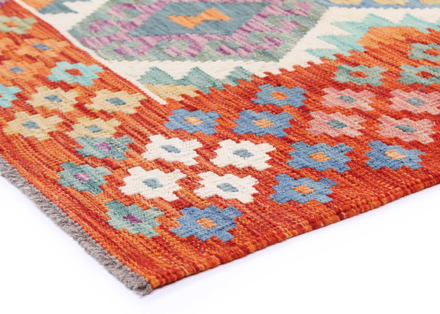 Tappeto kilim orientale 185 x 127 cm