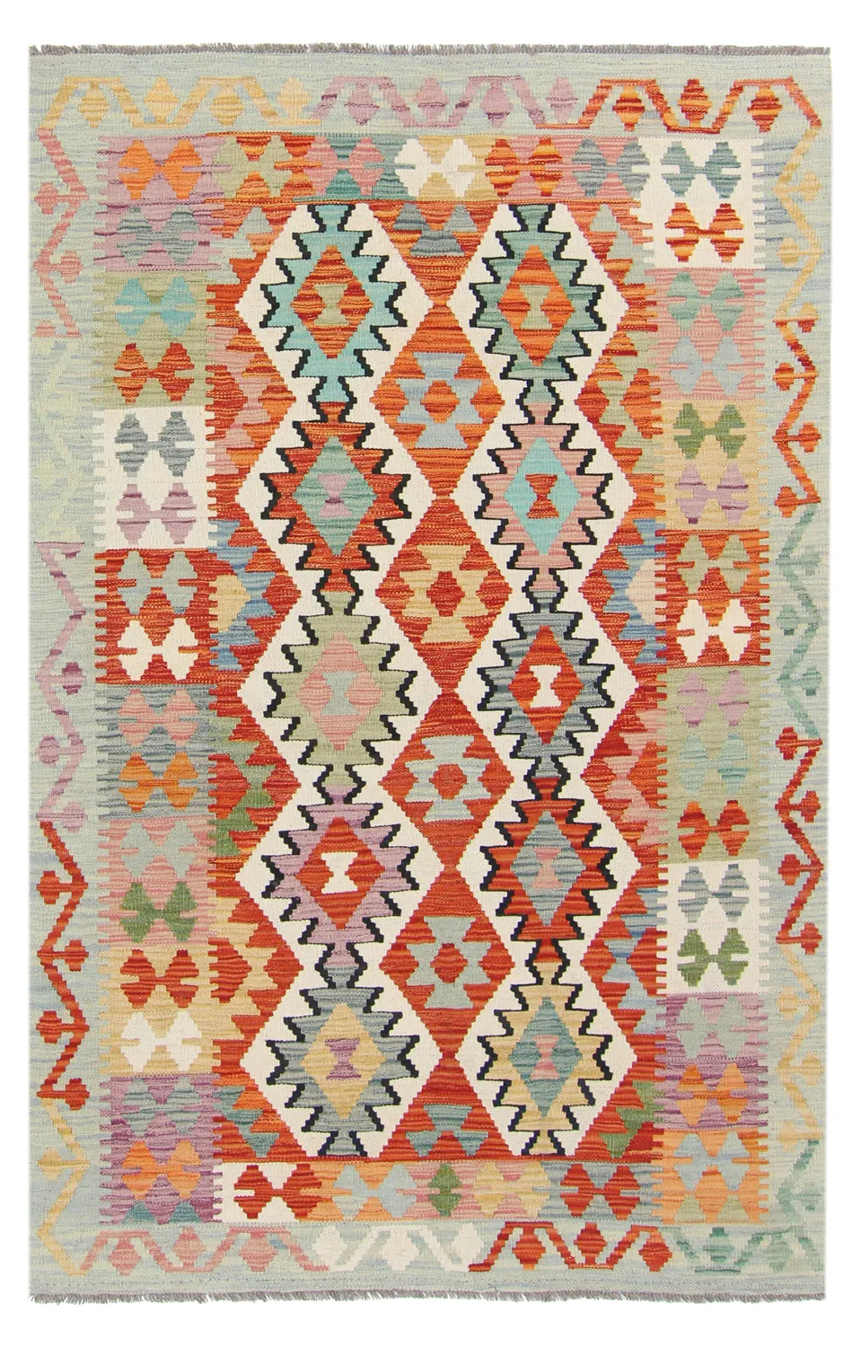 Tappeto kilim orientale 186 x 122 cm