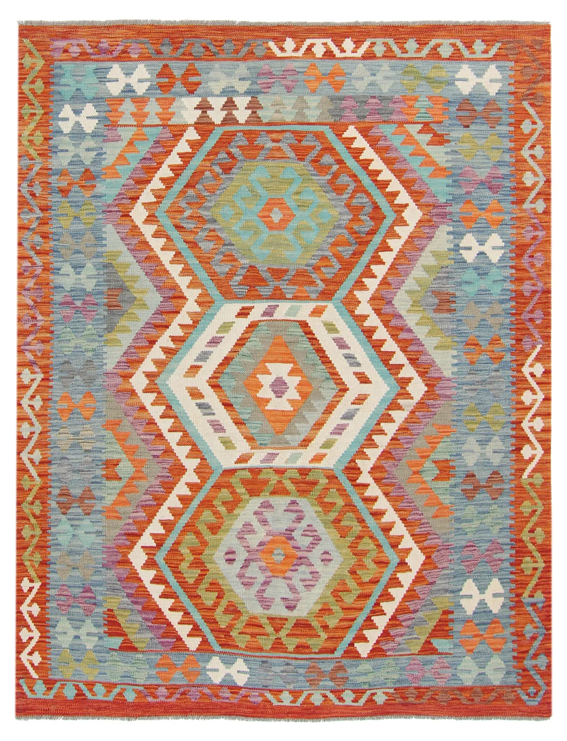 Tappeto kilim orientale 198 x 155 cm