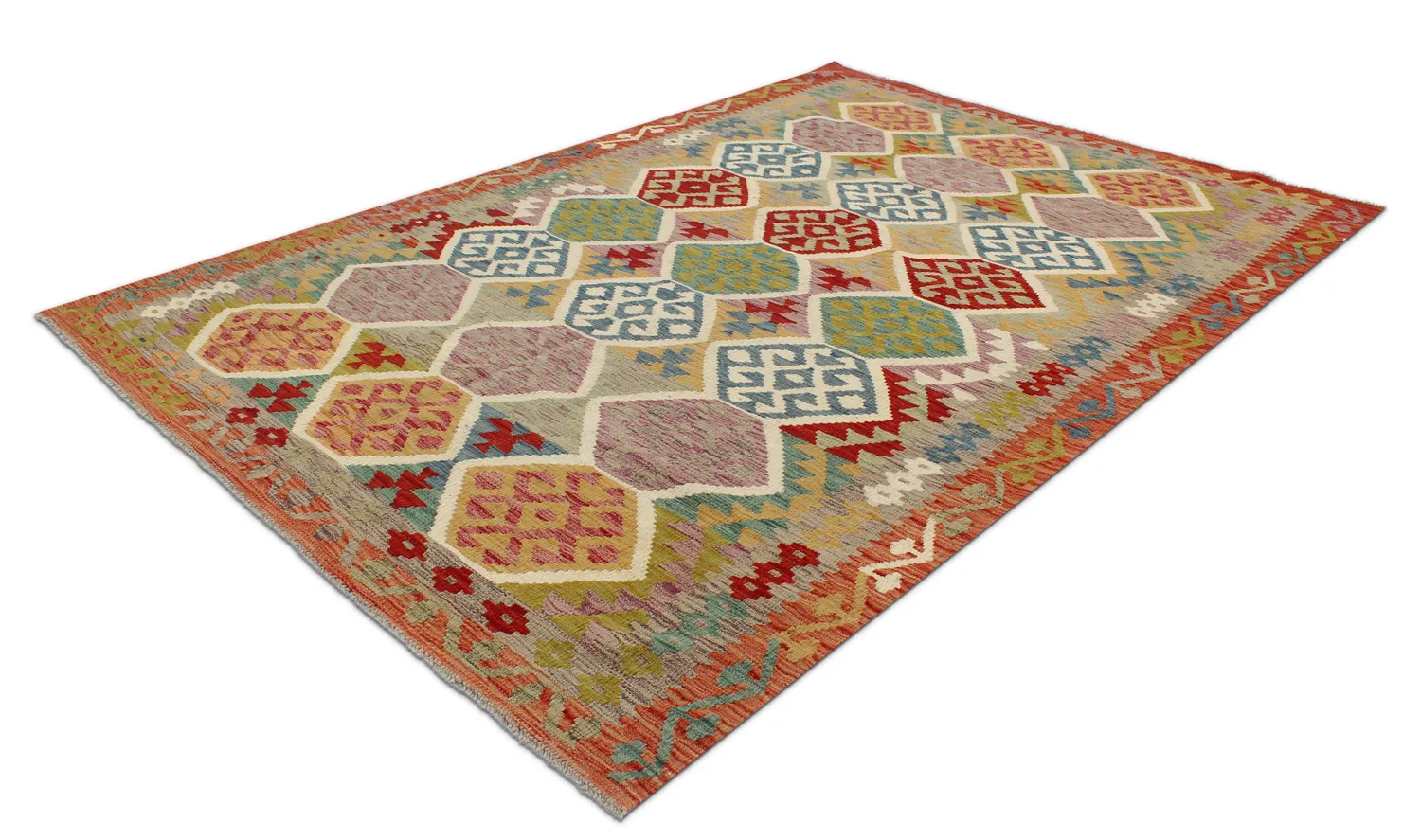 Tappeto kilim orientale 237 x 163 cm