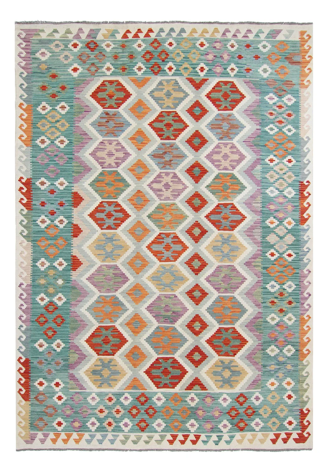 Tappeto kilim orientale 287 x 203 cm