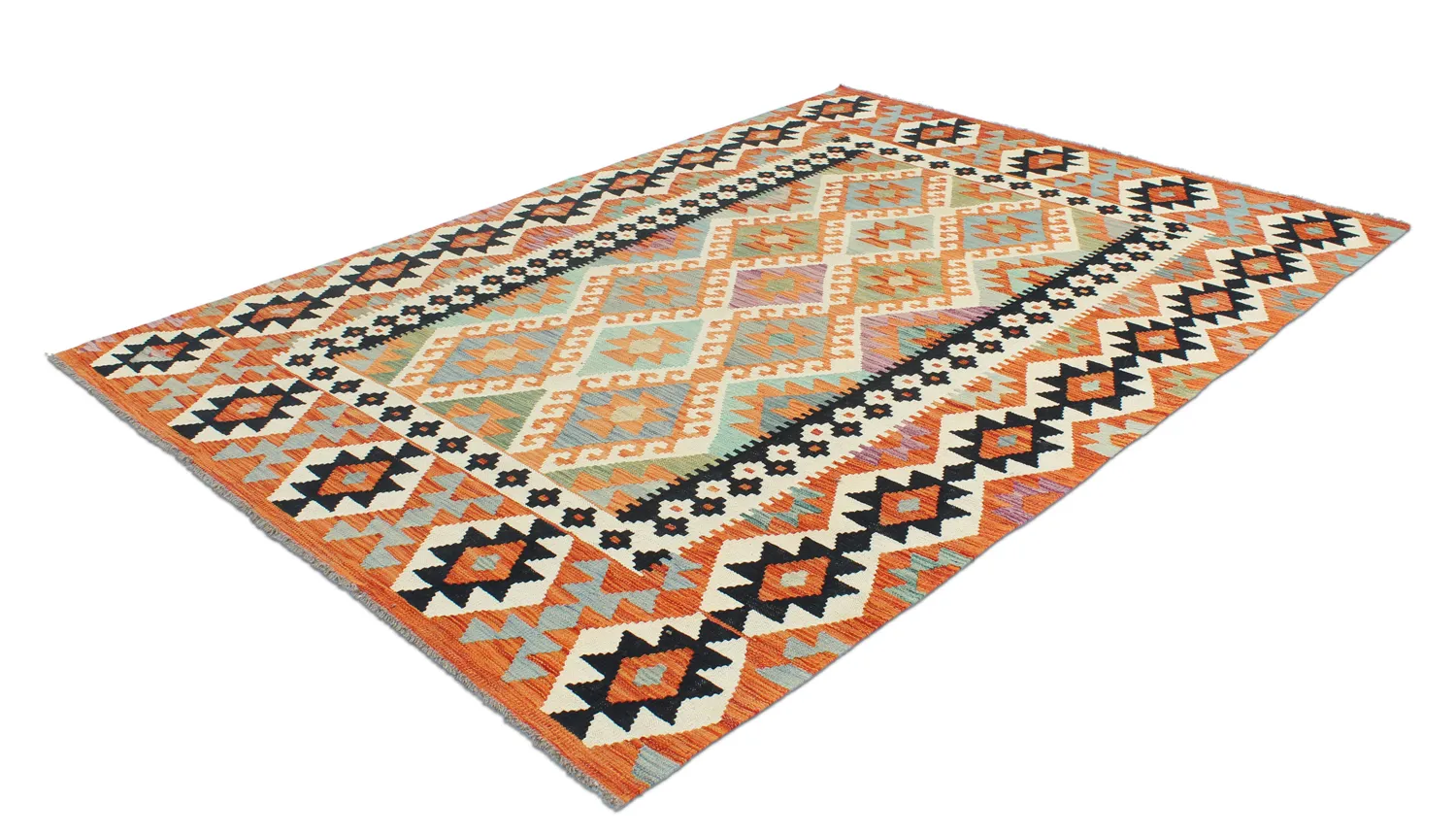 Tappeto kilim orientale 238 x 172 cm