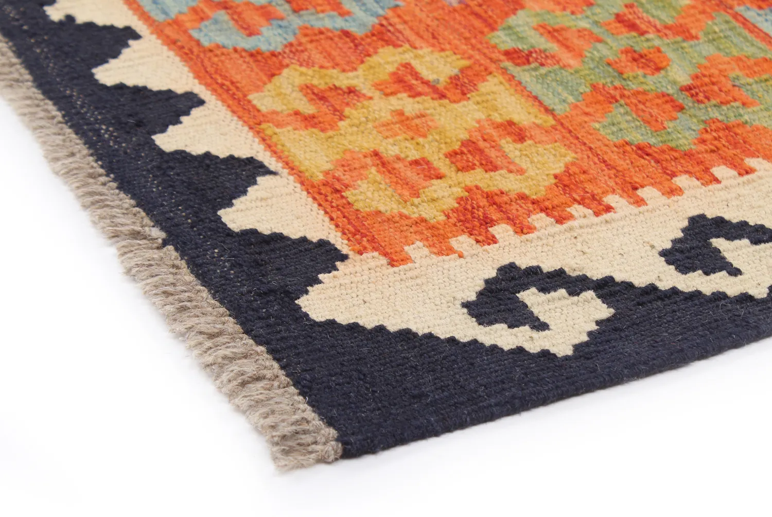 Tappeto kilim orientale 247 x 177 cm