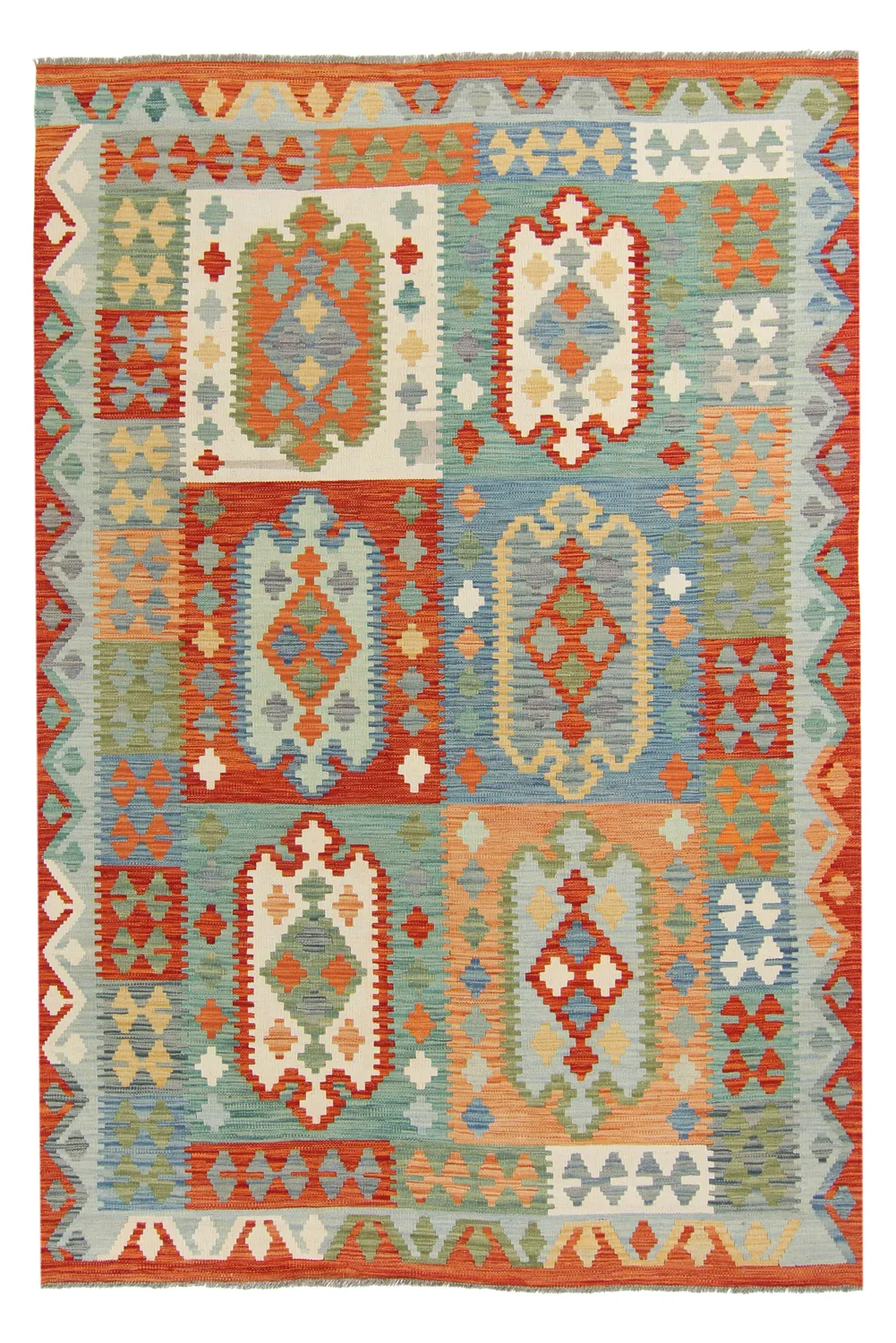 Tappeto kilim orientale 241 x 167 cm