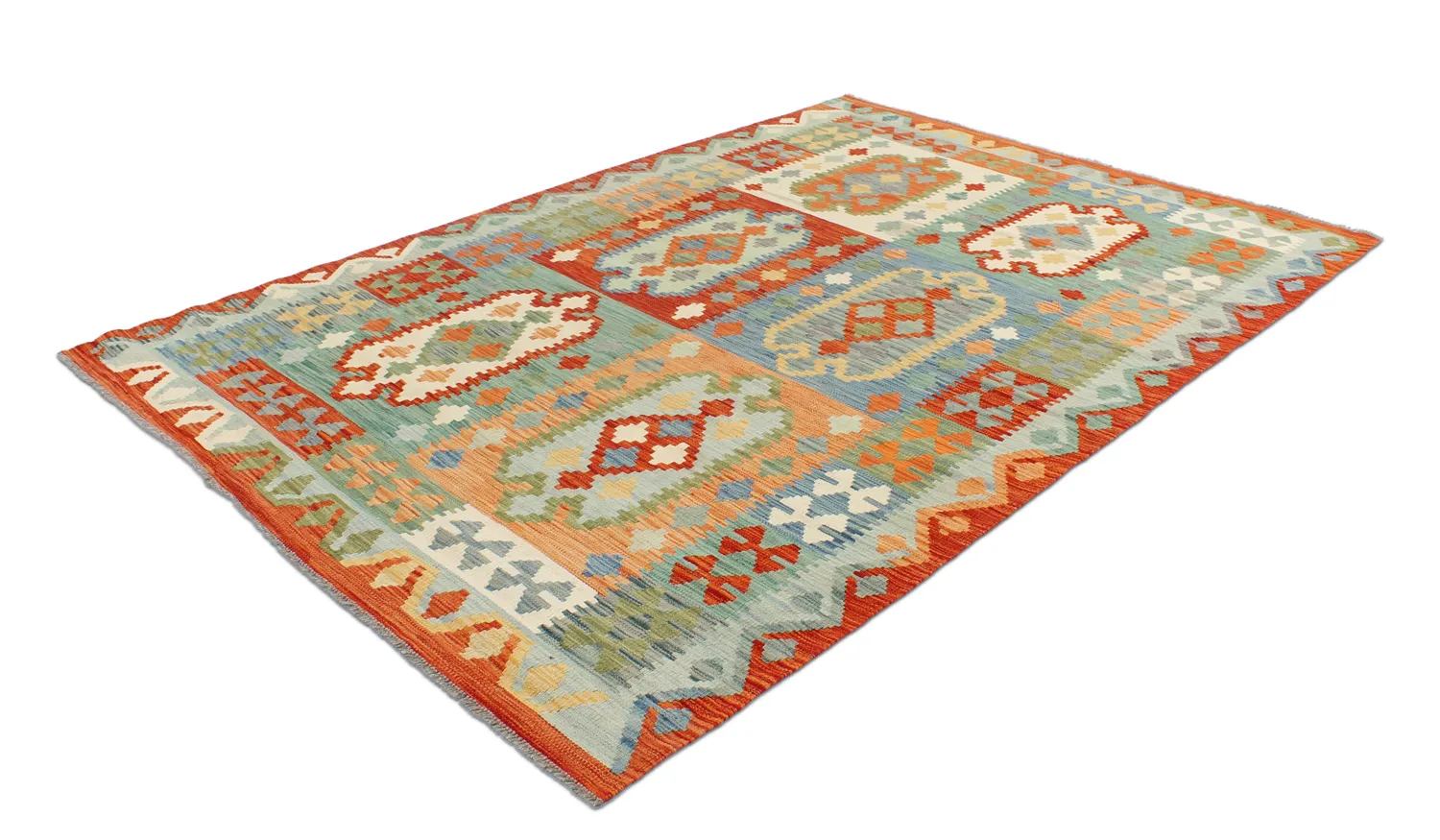 Tappeto kilim orientale 241 x 167 cm